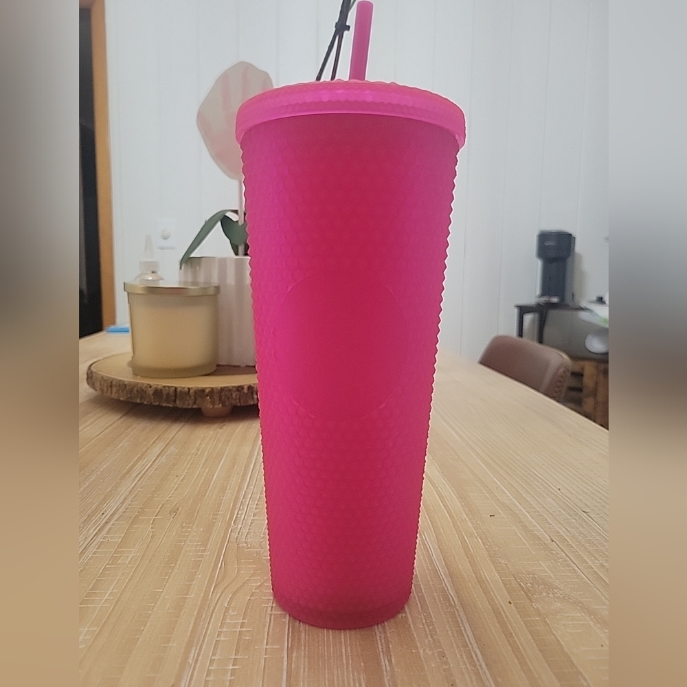 Starbucks venti hot pink "barbie" tumbler